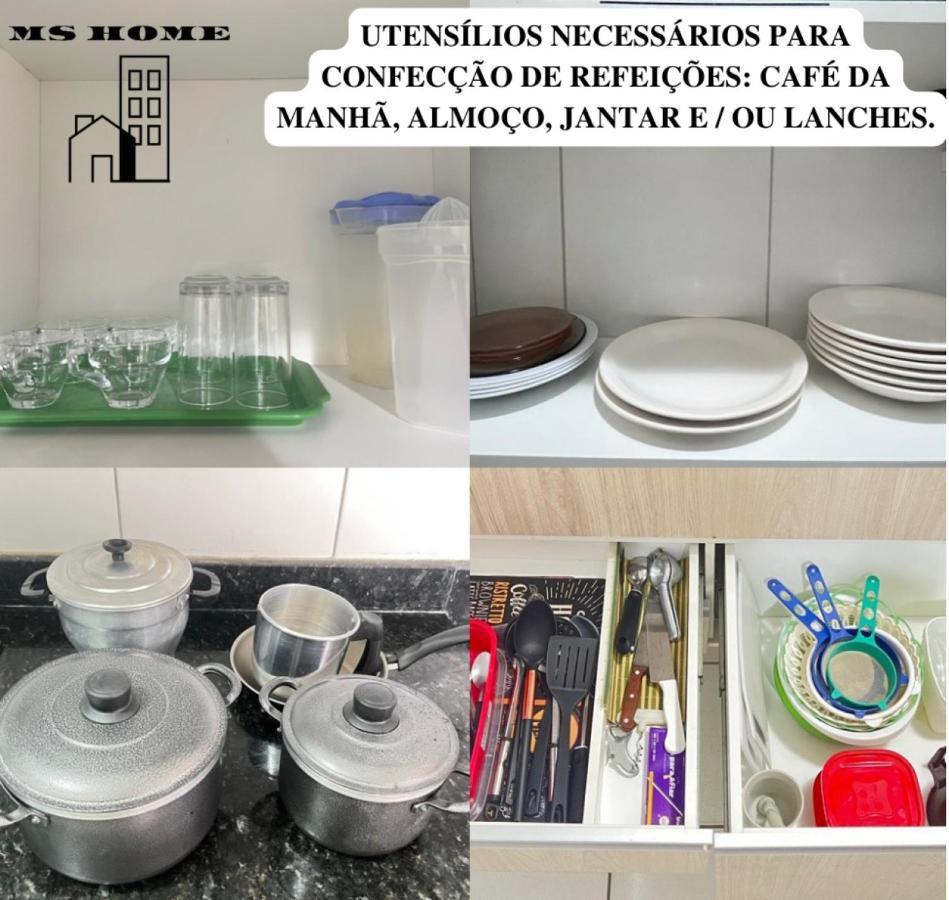 Mshome - Apartamento Terreo Com Varanda E Mobiliado João Pessoa Kültér fotó