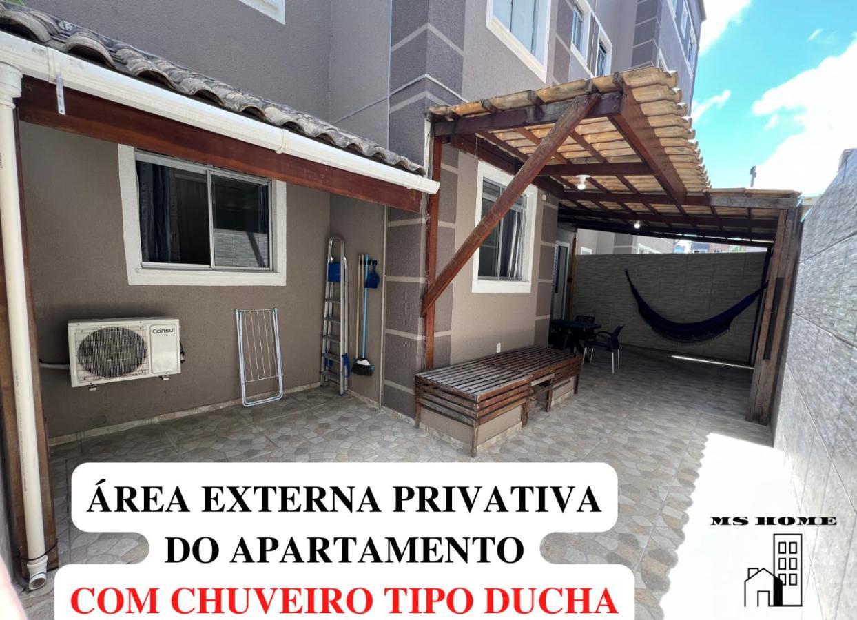 Mshome - Apartamento Terreo Com Varanda E Mobiliado João Pessoa Kültér fotó