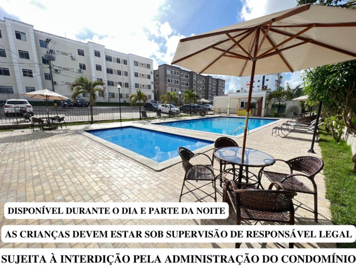 Mshome - Apartamento Terreo Com Varanda E Mobiliado João Pessoa Kültér fotó